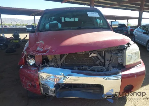 2004 Nissan Titan Se из США, поврежденный, VIN 1N6AA07B34N509000